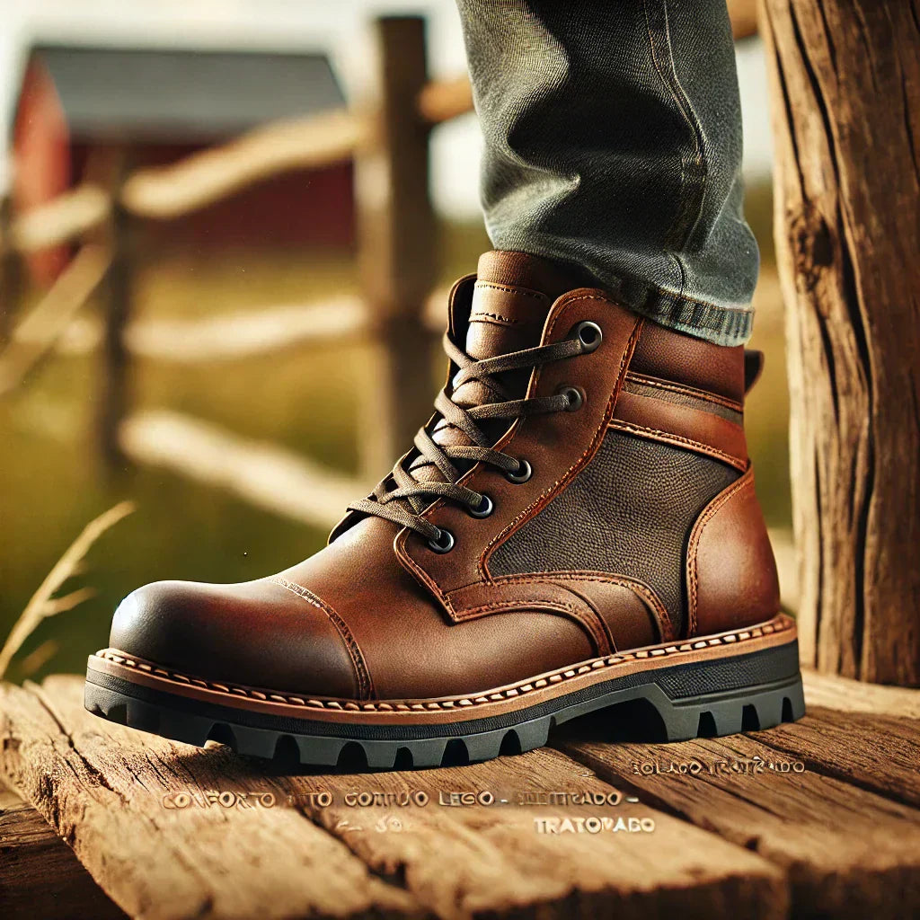 BOTA IMPERIAL MANDACARU™ – [Couro Premium] +  [KIT AGRO BRINDE]